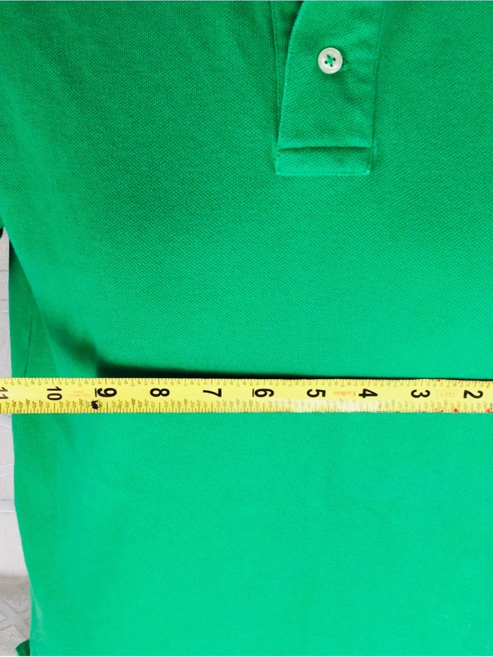 Ralph Lauren Bright Green Youth Polo Shirt size large 14-16